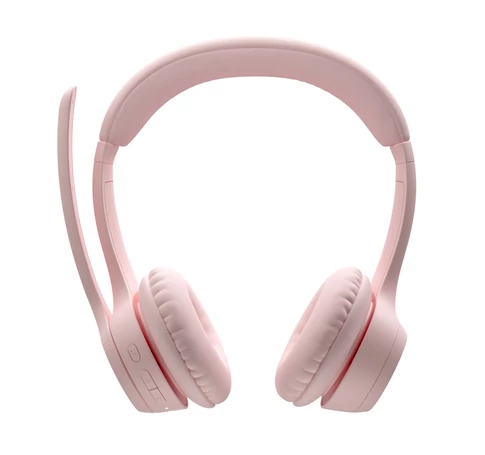 Logitech 981-001412 headphones/headset Wireless Head-band Office/Call center Bluetooth Rose