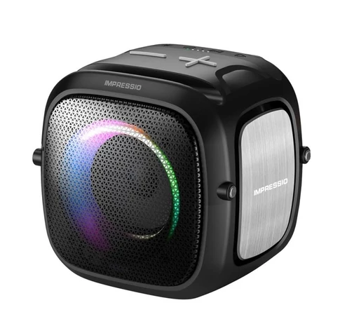 C-TECH Impressio Qubis mini Mono portable speaker Black 5 W
