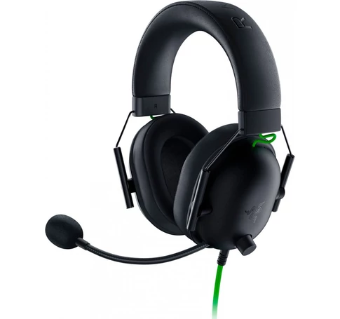 Razer Blackshark V2 X Headset Vezetékes Fejpánt Játék Fekete, Zöld