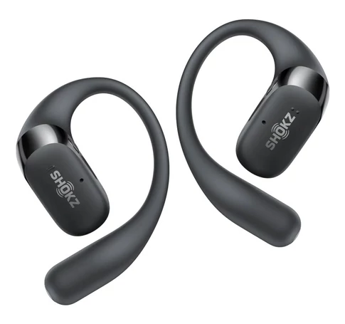 SHOKZ OpenFit 2 Headphones Wireless Ear-hook Calls/Music/Sport/Everyday Black