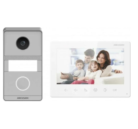 Hikvision DS-KIS101-P/Flush 2-vezetékes analóg kaputelefon készlet