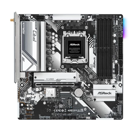 Asrock A620M Pro RS WiFi AMD A620 Socket AM5 Micro ATX