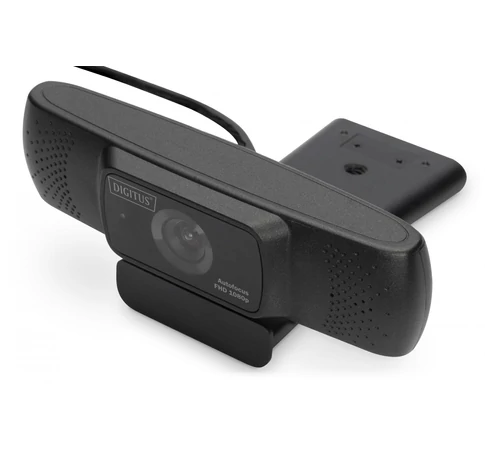 Digitus DA-71901 webkamera 2,1 MP 1920 x 1080 pixelek USB 2.0 Fekete