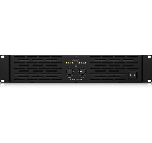 Behringer KM750 audio amplifier 2.1 channels Black