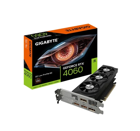 GIGABYTE GeForce RTX 4060 OC Low Profile 8G NVIDIA 8 GB GDDR6