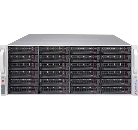 Supermicro CSE-847E2C-R1K23JBOD 4U SC847 JBODw/SAS3 Dual ExpanderStorageChassis and 1200