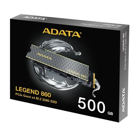 ADATA SSD M.2 2280 NVMe Gen4x4 500GB LEGEND 860