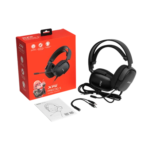 ADATA XPG Fejhallgató Precog S, 3,5mm Jack, Fekete