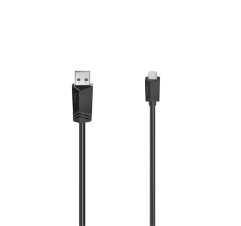 Hama 00200609 ADATKÁBEL MICRO USB 3 M