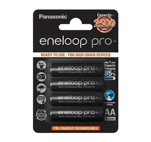eneloop BK3HCDE4BE AKKUMULÁTOR AA/CERUZA 2500MAH, 4DB