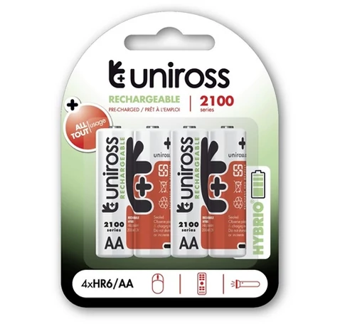 Uniross UH4AA2100 AKKUMULÁTOR ELEM MÉRETŰ