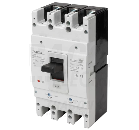 Kompakt megszakító  3P,630A,Ir=(0,8-1,0)In,400/415V, 50/60Hz, Icu=50kA, Ics=35kA