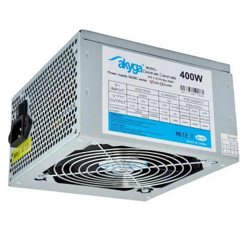 AKYGA Tápegység 400W, 12cm, 20+4
