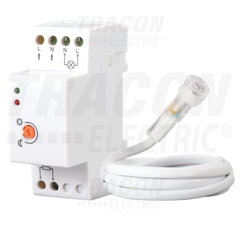 Alkonyatkapcsoló  16A/230V, 50Hz, 2-100lux, IP20