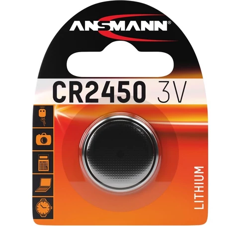ANSMANN CR2450 3V lítium gombelem 1 db/csomag