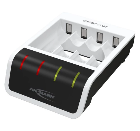ANSMANN Comfort Smart akkumulátor töltő 1-4db AA/AAA akkuhoz