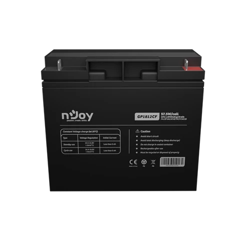 APC (NJOY) GP1812CF Akkumulátor 12V, 57.5W, gondozásmentes T3