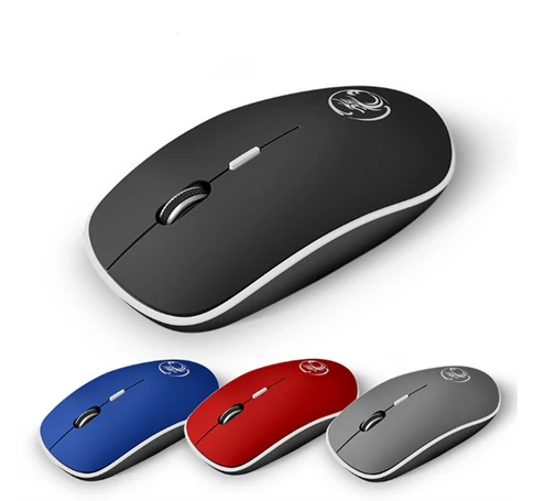 APEDRA Vezeték nélküli egér optikai, G-1600, 1600dpi, USB, Csendes kattintás, Piros