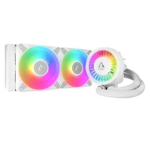 ARCTIC COOLING CPU hűtő Liquid Freezer III 240 A-RGB (vízhűtés), Univerzális Fehér