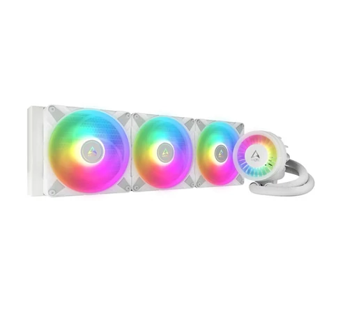 ARCTIC COOLING CPU hűtő Liquid Freezer III 420 A-RGB (vízhűtés), Univerzális Fehér