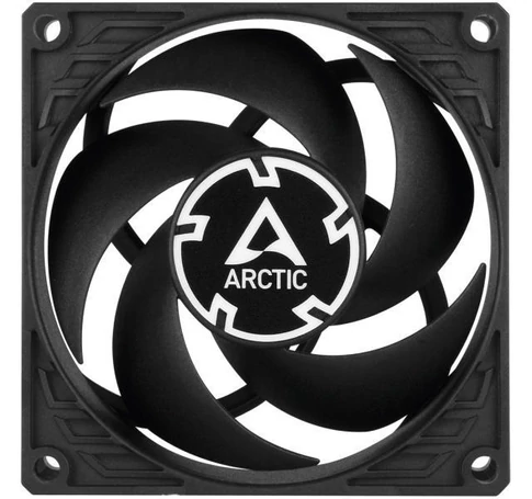 ARCTIC COOLING Rendszerhűtő Ventilátor P8 Silent Fekete, 8cm