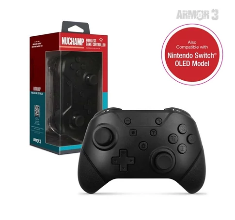 ARMOR3 NUCHAMP Nintendo Switch Kiegészítő Vezeték nélküli kontroller, Fekete