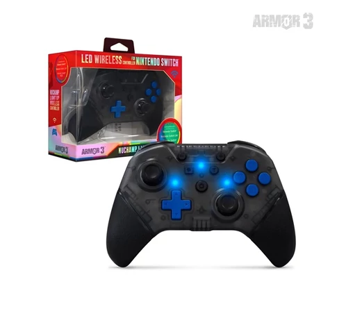 ARMOR3 NUCHAMP Nintendo Switch Kiegészítő Vezeték nélküli kontroller, Szürke