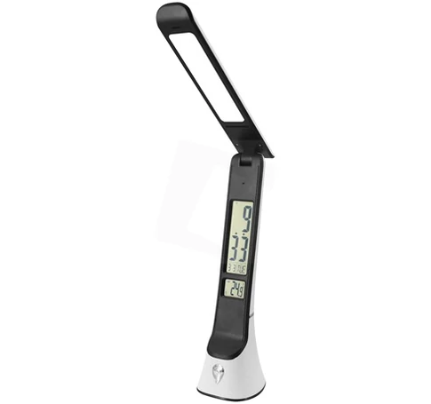 Avide ABLDLC6WWBHG ASZTALI LÁMPA LED BŐRHATÁSÚ FEHÉR-FEKETE 5W