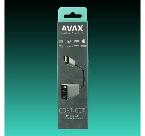 AVAX Átalakító adapter USB-C - Display port