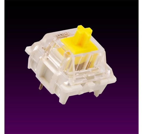 AVAX Billentyűzet Switch/Kapcsoló Gateron Milky Yellow Lineáris 10darab