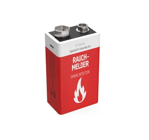 ANSMANN 9V lithium elem füstjelzőbe/szén-monoxid érzékelőbe