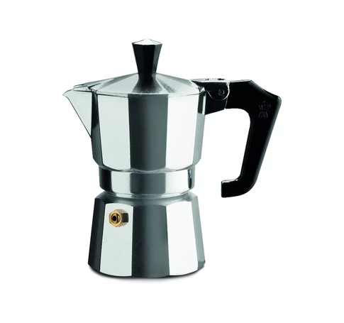 PEZZETTI Italexpress Moka pot 0.1 L Aluminium, Black