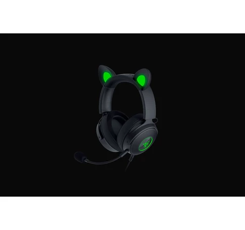 Razer Wired, Over-Ear, Black, Gaming Headset, Kraken V2 Pro, Kitty Edition