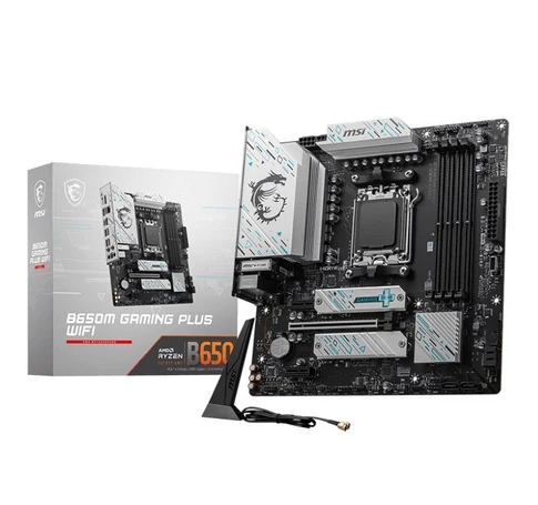 MSI B650M GAMING PLUS WIFI motherboard AMD B650 Socket AM5 micro ATX