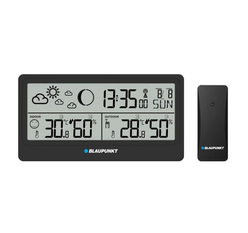 Blaupunkt weather station WS20BK black