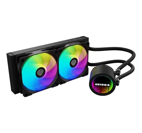 GENESIS NLG-2319 computer cooling system Computer case Liquid cooling kit Black