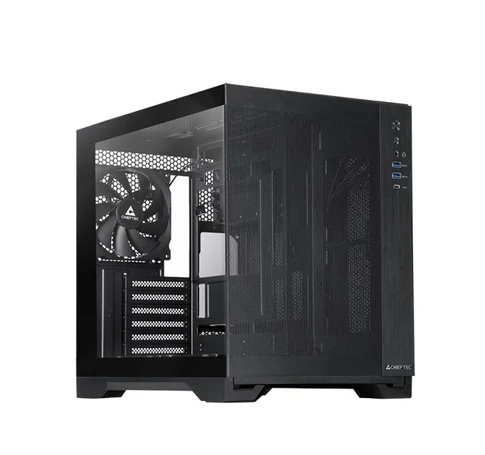 Chieftec mATX Gehäuse GM-30B-M-OP, black Cube