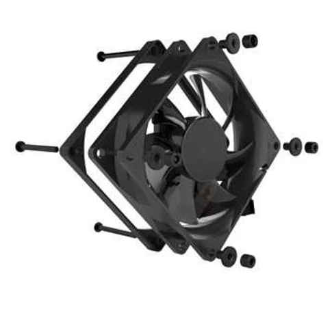 Noiseblocker BlackSilentPro P-1 Computer case Fan 8 cm Black