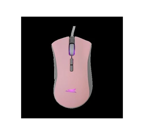 BARACUDA BGM-081P LOBSTER-P pink / 6400 dpi 7D gamer egér, 4 szín
