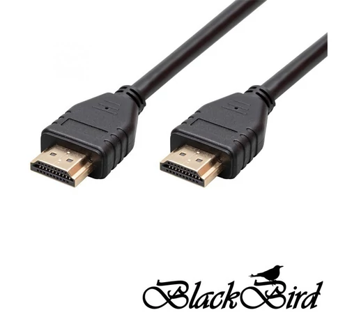 BLACKBIRD Kábel HDMI male/male összekötő 4K, 10m Fekete