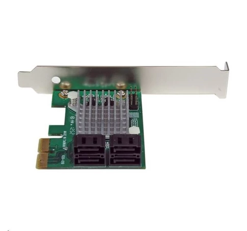BLACKBIRD PCI-E Bővítőkártya 4xSATA