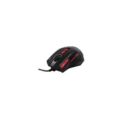 BARACUDA W029907 MANTA-B, BGM-041B gamer egér,8D, fekete, 12800 dpi