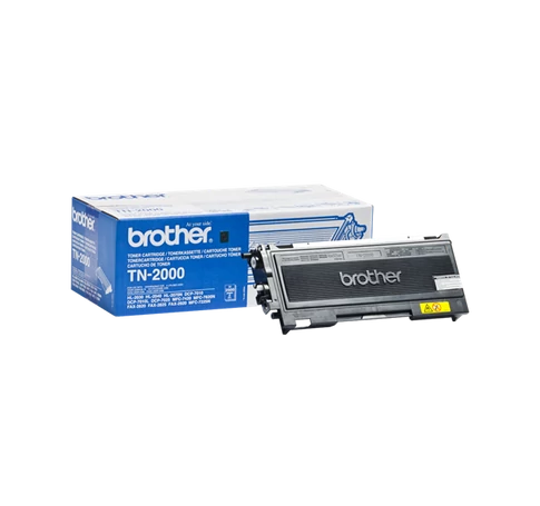 Brother Toner TN-2000, 2.500 oldal (ISO/IEC 19798), Fekete