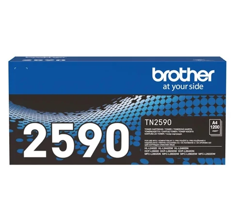 Brother Toner TN-2590, 1200 oldal, Fekete