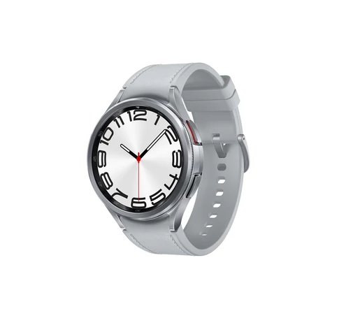 Samsung Galaxy Watch6 Classic 47 mm Digital Touchscreen 4G Silver