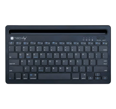 Techly ICTBK102U keyboard Universal Bluetooth QWERTY English Black