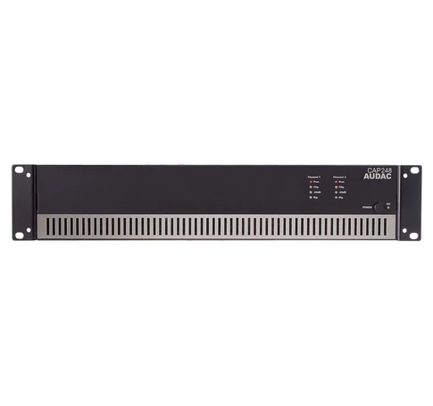 AUDAC CAP248 audio amplifier 2.0 channels Black