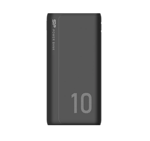 SILICON POWER GP15 Powerbank External battery 10000 mAh 2x USB 2.1A (SP10KMAPBKGP150K) Black