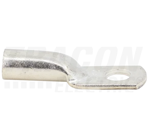 Szigeteletlen szemes csősaru,ónozott elektrolitréz  25mm2, M6, (d1=7.8mm, d2=6.4mm)