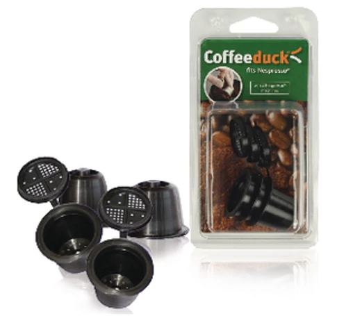 Kávétartó Nespresso Kávéfőző Fekete